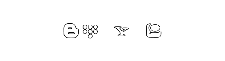 Social Media Icons  Free Fonts Download