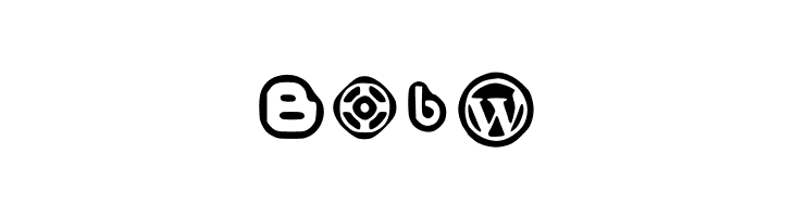 Social Media Icons Bold  Free Fonts Download