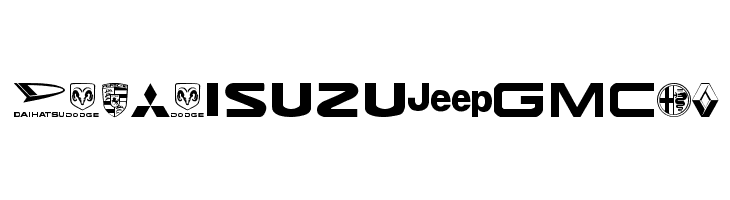 logocarsbats tfb  Free Fonts Download