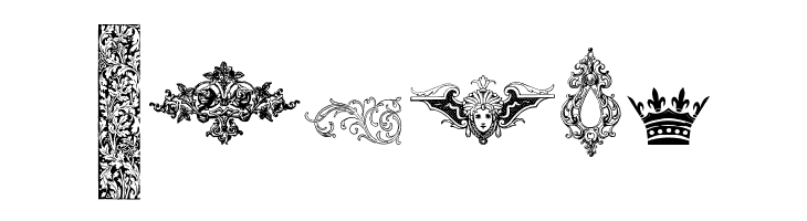 Cornucopia of Dingbats Four  Free Fonts Download