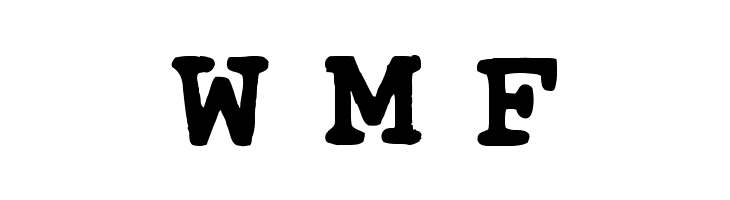 TypeWrong Smudged Bold  Free Fonts Download