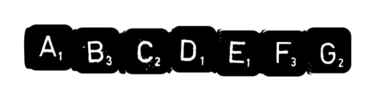 scrabble  Free Fonts Download