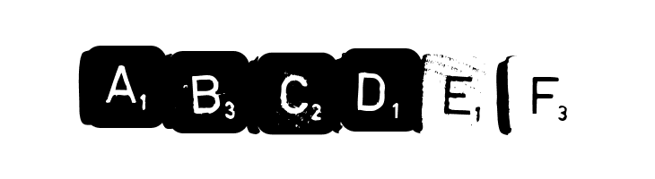 scrabble  Free Fonts Download