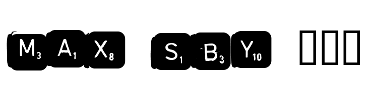 scrabble  Free Fonts Download