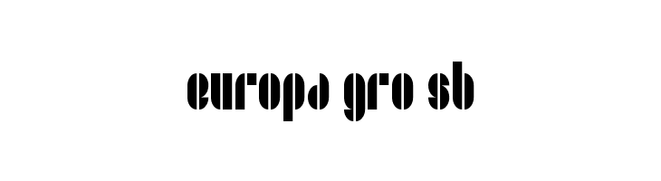 42Stencil Regular  Free Fonts Download