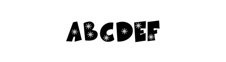 KR Snowflake  Free Fonts Download