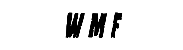 Clubber Lang Italic  Free Fonts Download