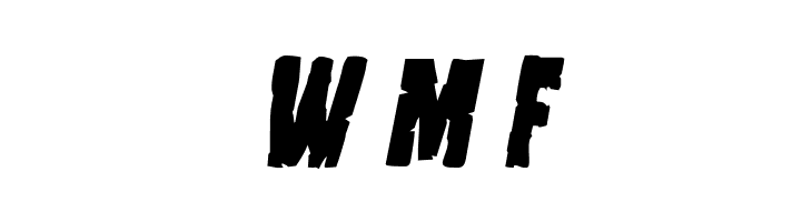 Clubber Lang Expanded Italic  Free Fonts Download