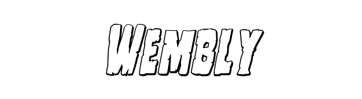 Clubber Lang 3D Italic  Free Fonts Download