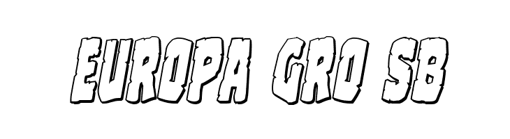 Clubber Lang 3D Italic  Free Fonts Download