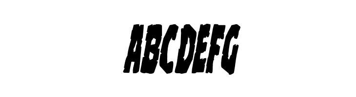 Clubber Lang Condensed Italic  Free Fonts Download