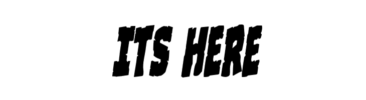 Clubber Lang Rotalic  Free Fonts Download