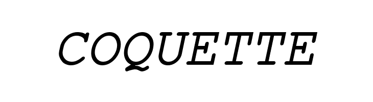 ER Kurier 1251 Italic  Free Fonts Download