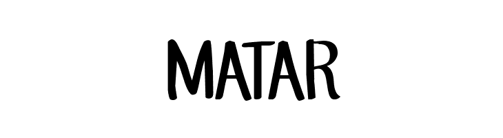 MATAR CF Jack Story Regular Font