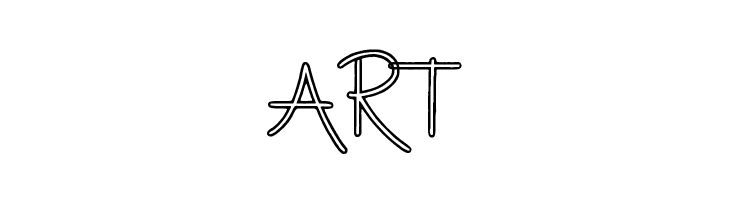Lazy Girls hollow  Free Fonts Download