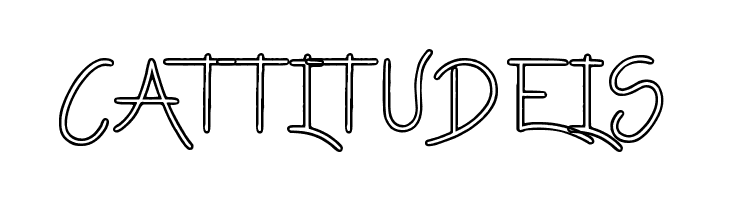 Lazy Girls hollow  Free Fonts Download