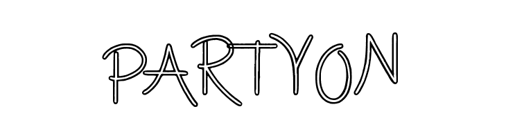 Lazy Girls hollow  Free Fonts Download