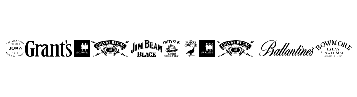 Spiritsdotsdrinks  Free Fonts Download