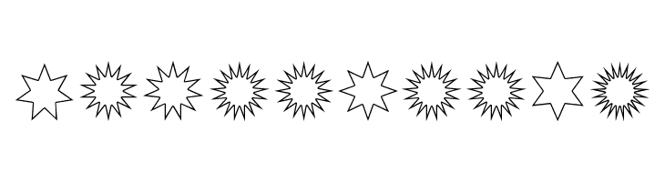 Estrellas TFB  Free Fonts Download
