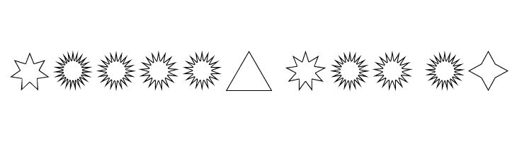 Estrellas TFB  Free Fonts Download