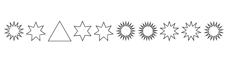 Estrellas TFB  Free Fonts Download