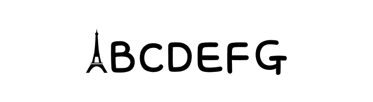 peace mustache  Free Fonts Download