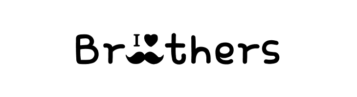 peace mustache  Free Fonts Download