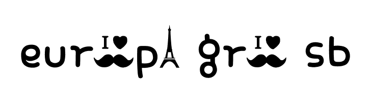 peace mustache  Free Fonts Download