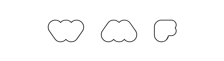 superbubbles Outline  Free Fonts Download