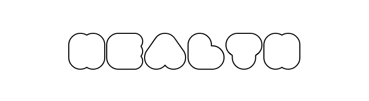 superbubbles Outline  Free Fonts Download