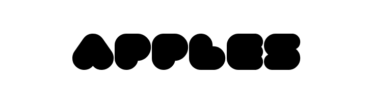 superbubbles Black  Free Fonts Download