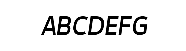 Tepeno Sans Italic  Free Fonts Download