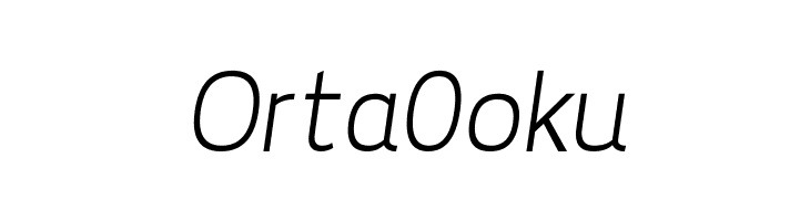 Tepeno Sans Light Italic  Free Fonts Download