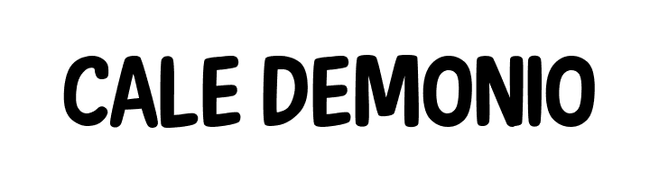 CALE%2BDEMONIO New Era Casual Bold Font