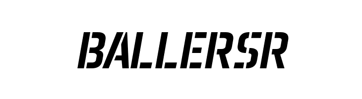 Aero Matics Stencil Italic  Free Fonts Download