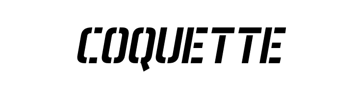 Aero Matics Stencil Italic  Free Fonts Download