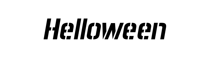 Aero Matics Stencil Italic  Free Fonts Download