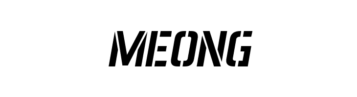 Aero Matics Stencil Italic  Free Fonts Download