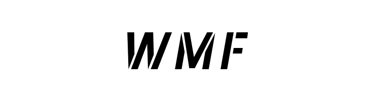 Aero Matics Stencil Italic  Free Fonts Download