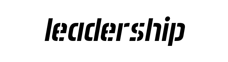 Aero Matics Stencil Italic  Free Fonts Download