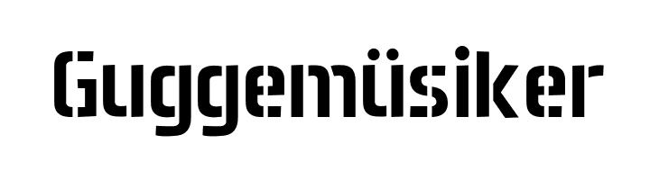 Aero Matics Stencil Regular  Free Fonts Download