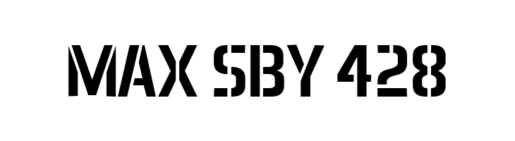 Aero Matics Stencil Regular  Free Fonts Download