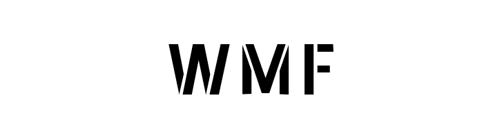 Aero Matics Stencil Regular  Free Fonts Download
