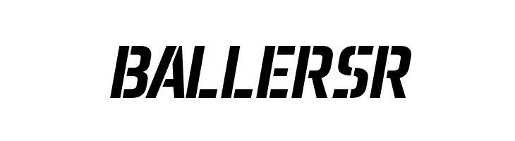 Aero Matics Stencil Bold Italic  Free Fonts Download