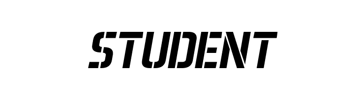 Aero Matics Stencil Bold Italic  Free Fonts Download