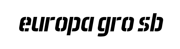 Aero Matics Stencil Bold Italic  Free Fonts Download