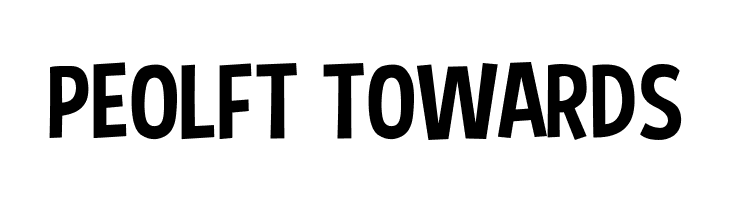 PEOLFT%2BTOWARDS Curse Casual Regular Font