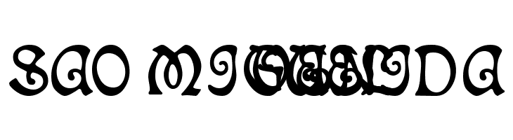 Atlantis Medium  Free Fonts Download