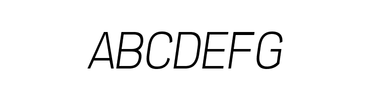 Freeroad Light Italic  Free Fonts Download