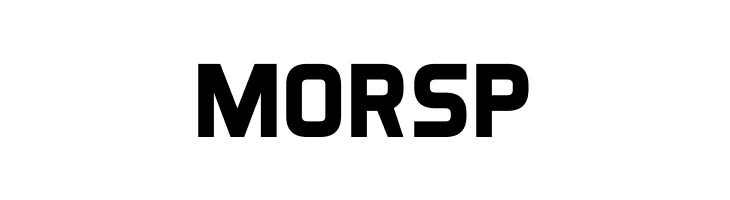 MORSP Aero Matics Bold Font